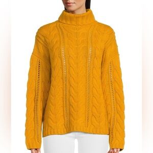 ✨ BNWT ✨ Naadam Luxe Cashmere Turtleneck Sweater 
- Mustard - S
